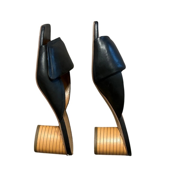 Sarto by Franco Violet Black Heeled Sandals Women’s size 8 - Picture 4 of 4